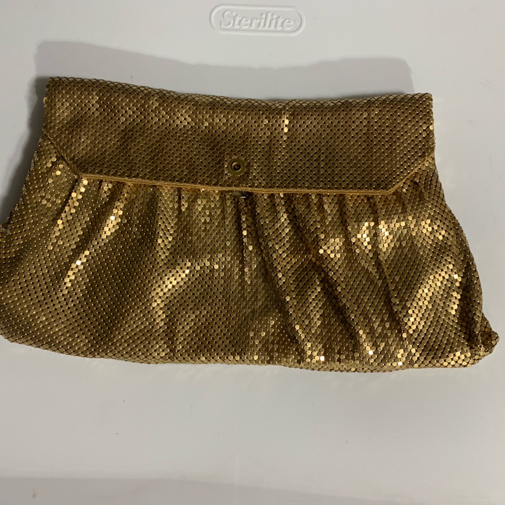 Vintage Gold Mesh Purse